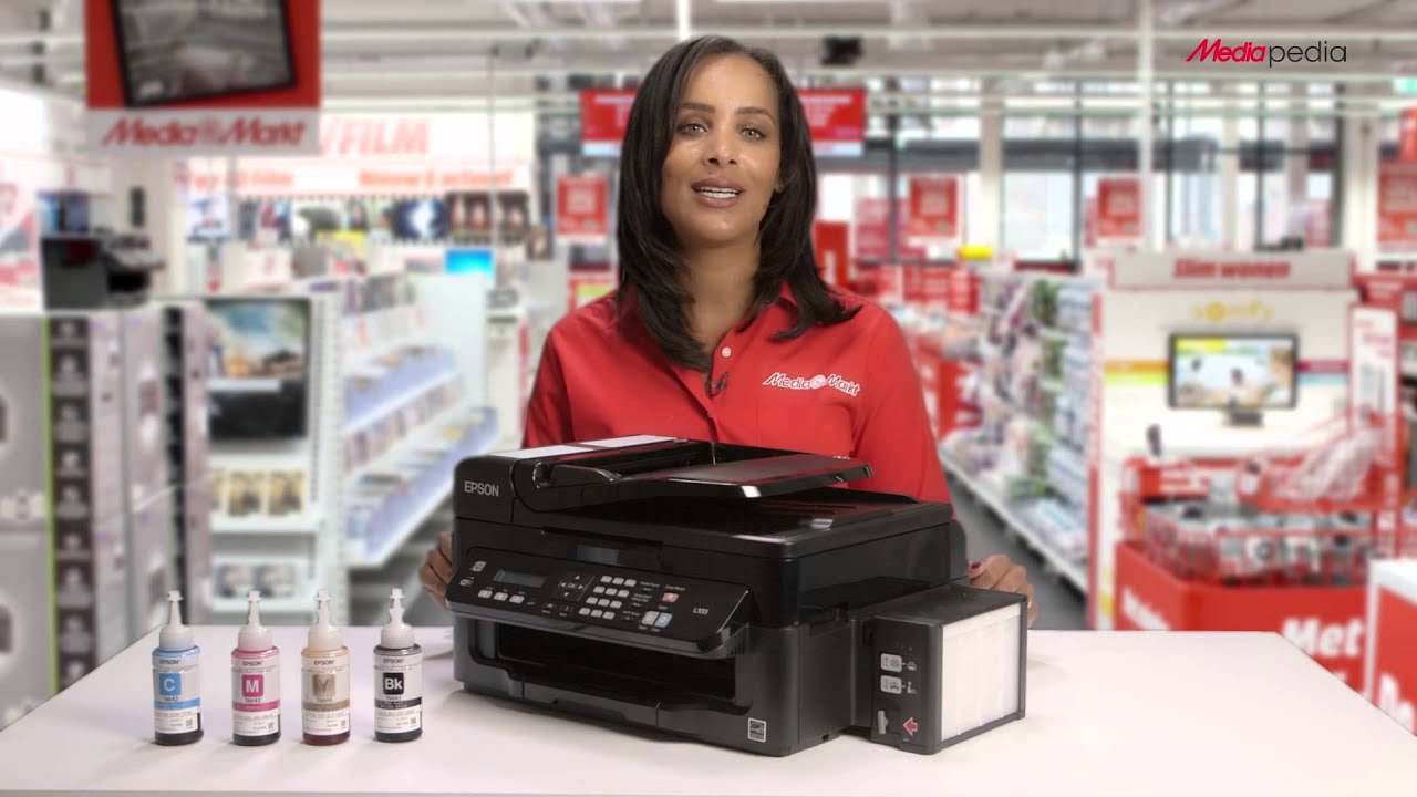 Media Markt   Epson EcoTank L555   Tutorial