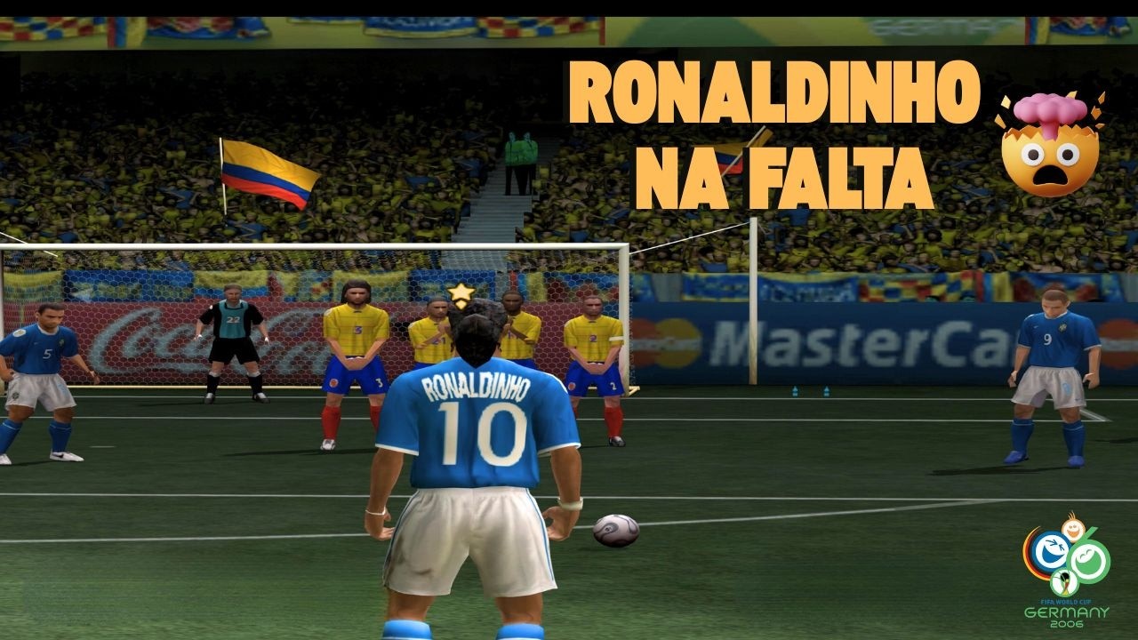 Joguei FIFA World Cup 2006 do PS2 em 4K 60FPS