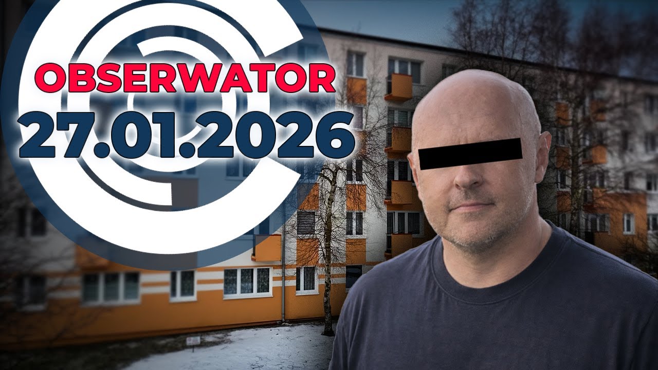 Nożownik z SOP, Ciężarówką w pociąg, Słupsk i region dla WOŚP | Obserwator 27.01.26