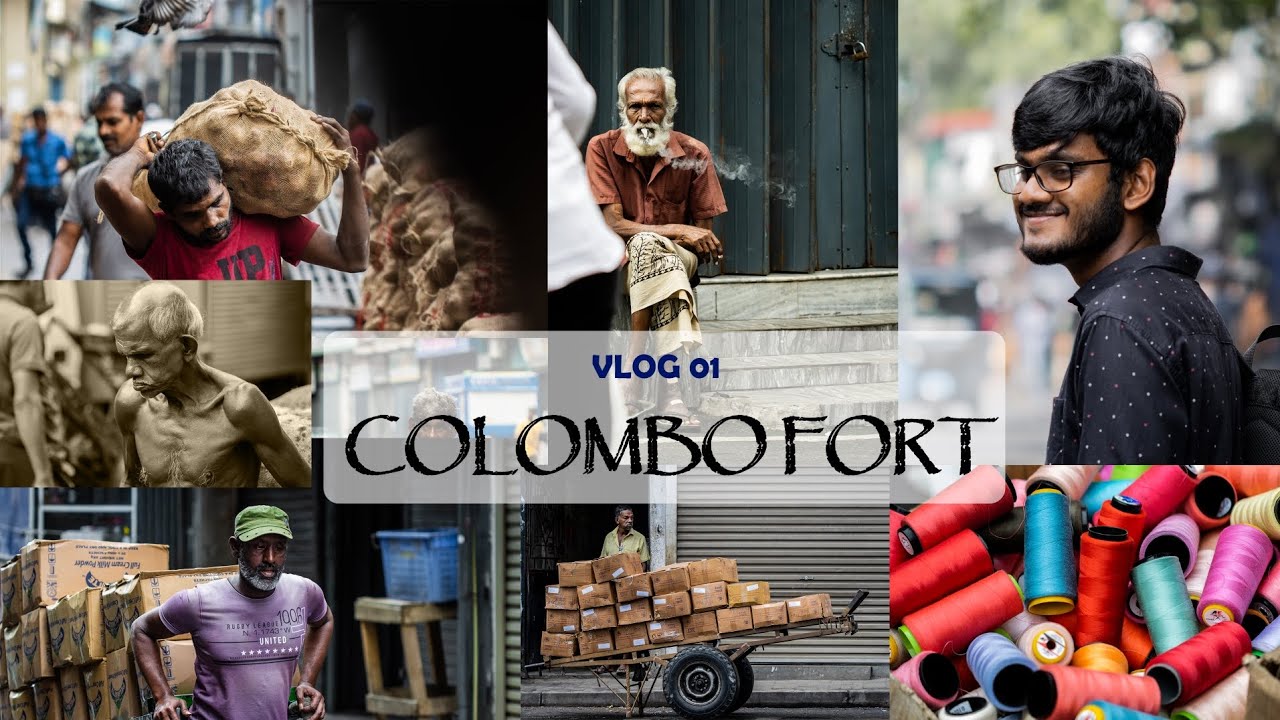 Street Photography Vlog in Colombo Fort 🇱🇰 - 