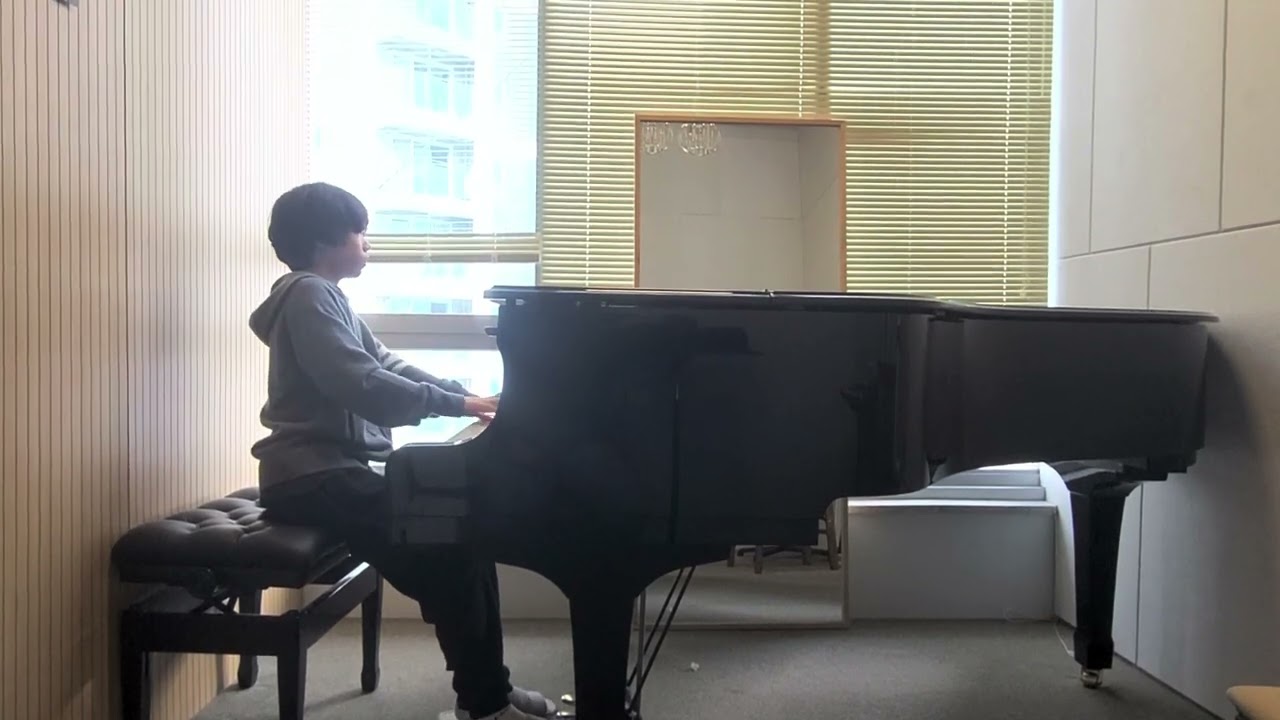 이화경향콩쿠르 피아노 중학부 1위 콩쿨 전날 Chopin Scherzo No.3 in C# minor, Op.39