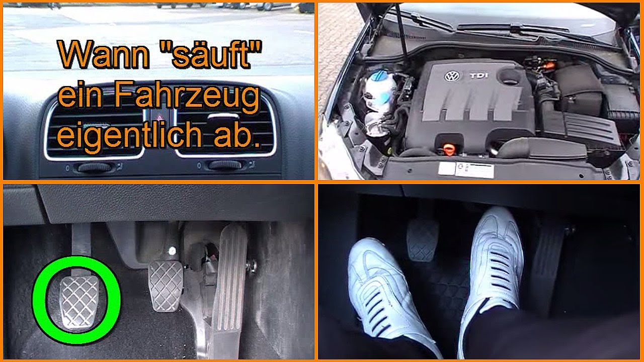 Anfahren und Anhalten mit einem Pkw