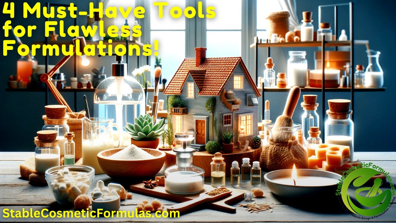 Top 4 Must-Have Tools For Flawless Cosmetic Formulations!