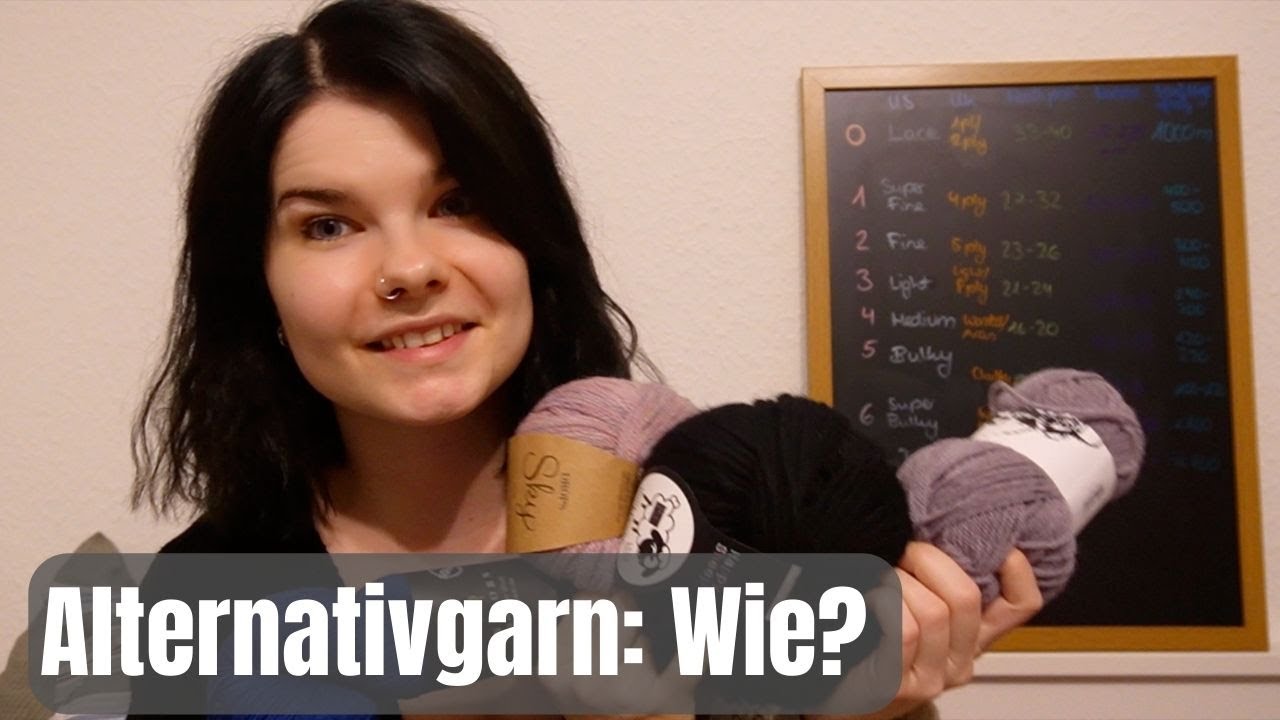 Tipps zur Wahl von Garn-Alternativen - mit Beispiel | Maschenprobe | Garnkategorien | Stricktipps