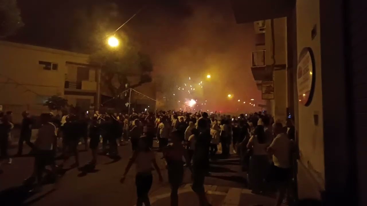 Batteria processionale Festa Madonna del Carmine 2025 #fireworks #madonna #festa #sansevero