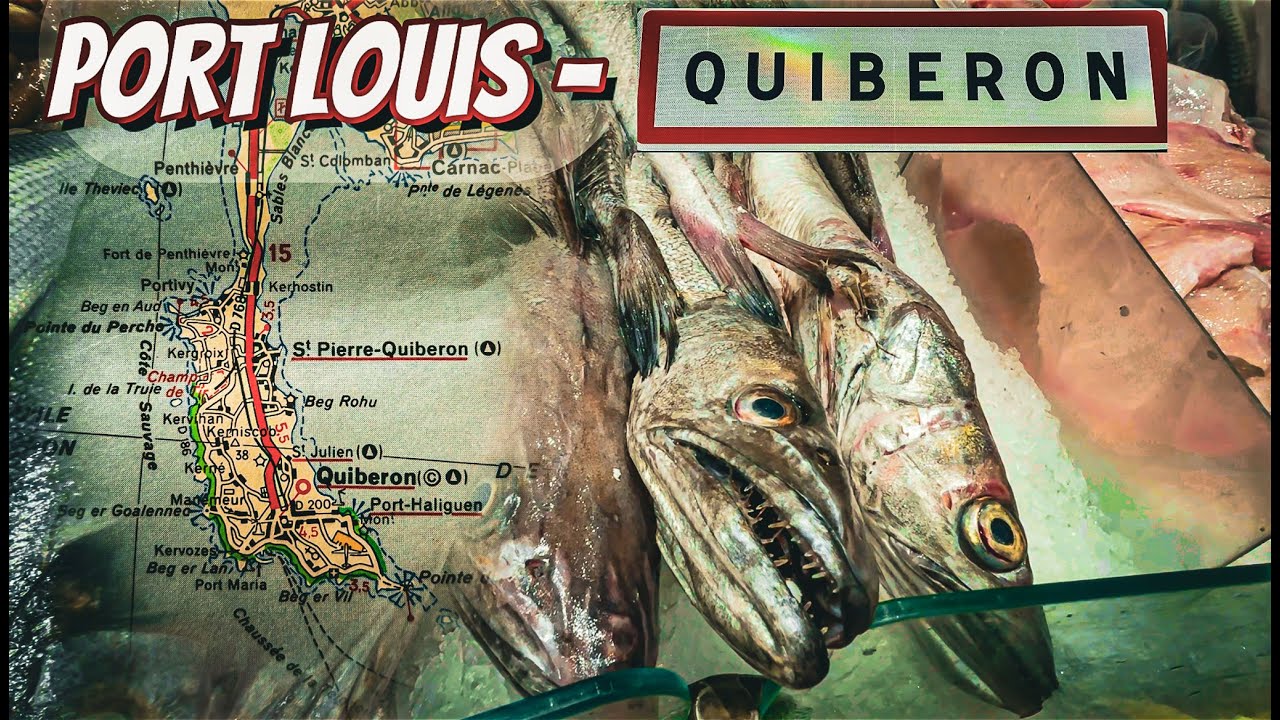 PORT LOUIS - QUIBERON  Brittany France Motorhome Tour