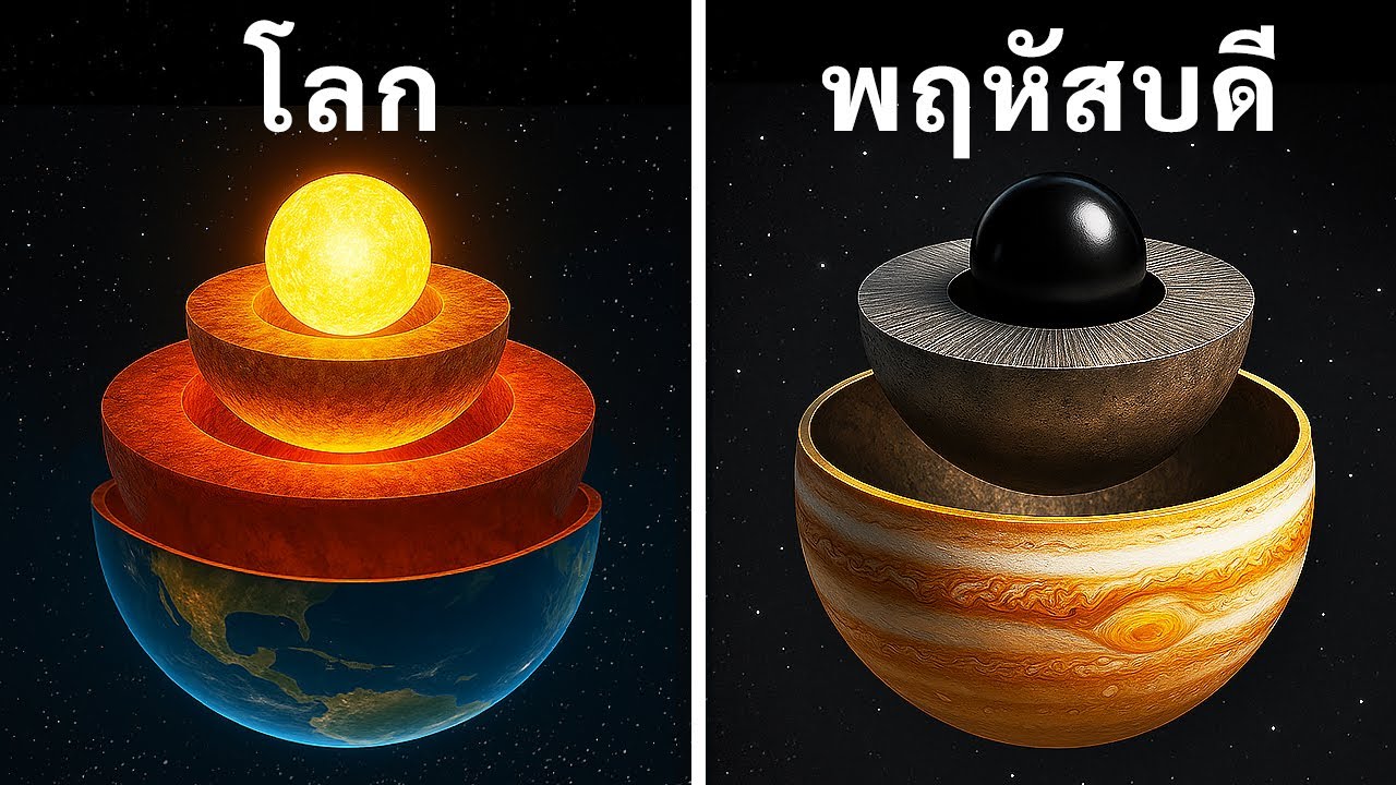 อะไรอยู่ตรงกลางของดาวเคราะห์? คำตอบนั้นแปลกกว่าที่คุณคิด!