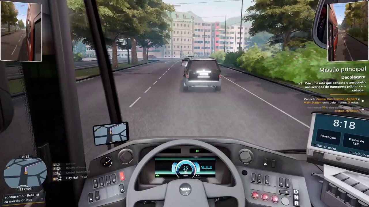 Bus Simulator 21 PS5 Mapa Seaside Valley Missões Primárias Parte 33