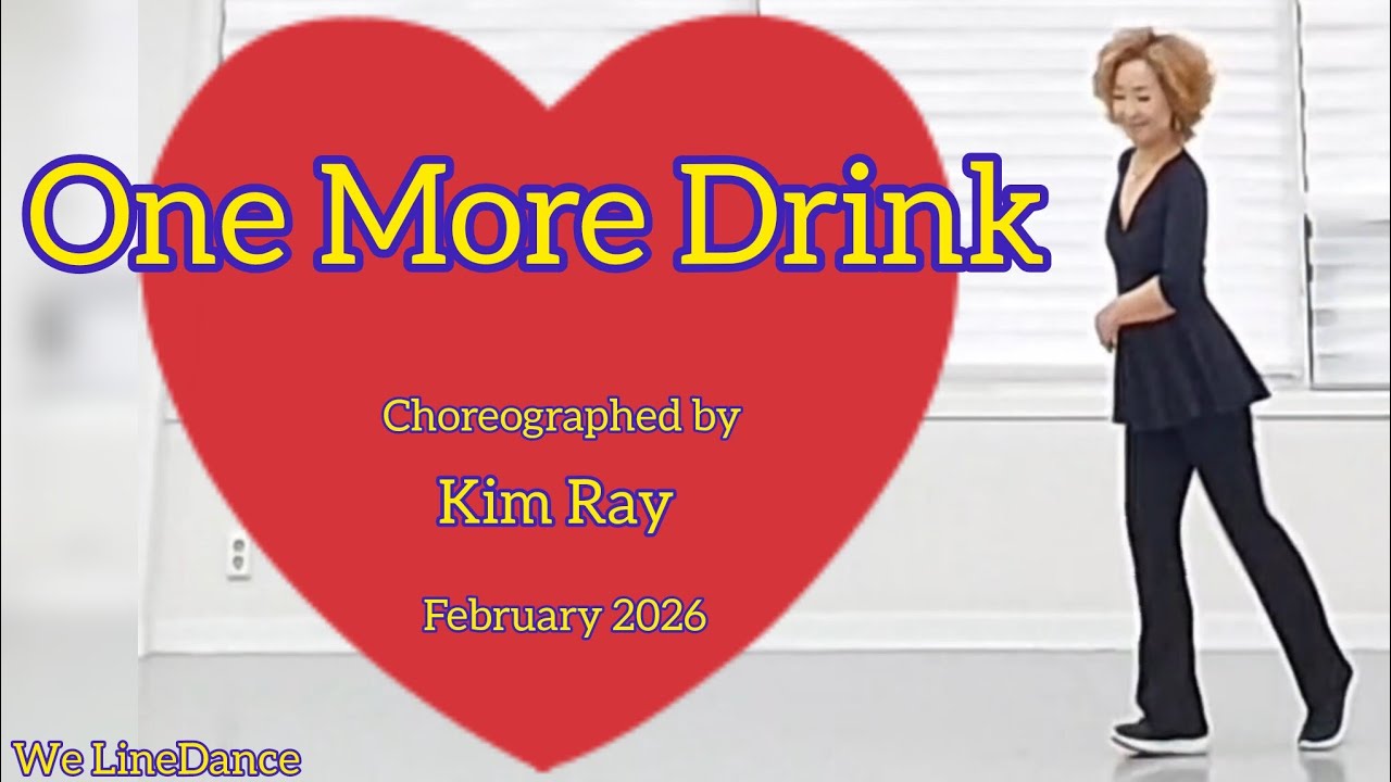One More Drink linedance - easy Intermediate waltz - Kim Ray - February 2026