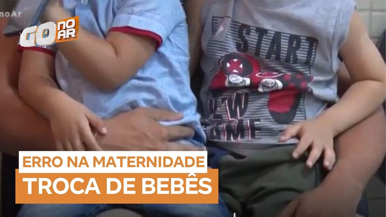 Famílias enfrentam adaptação após troca de bebês em Inhumas (GO)