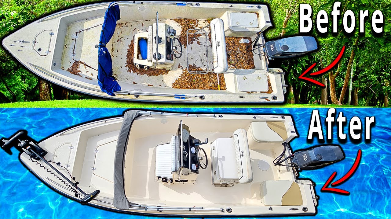 Hurricane Boat PULLED From Forest & RESTORED!!!