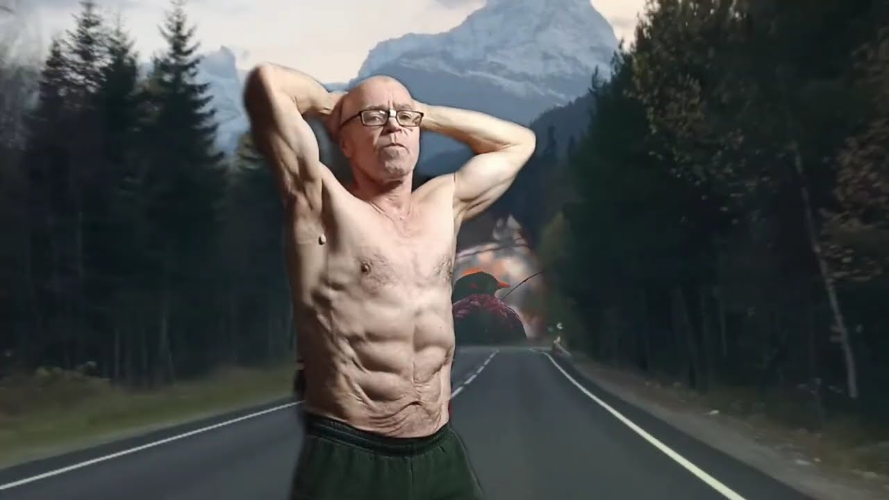 Muscle drama/ masters muscle on the road