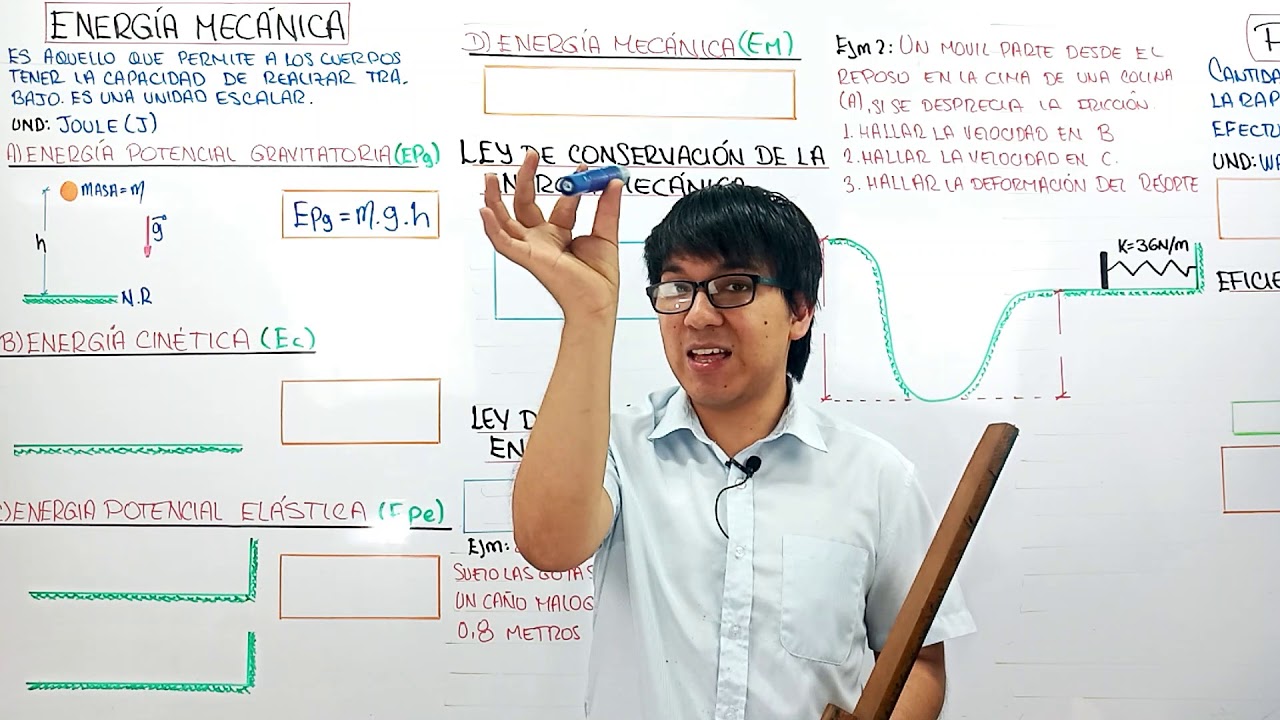 [ FISICA FREE ] - ENERGIA MECANICA Y POTENCIA - Ley de conservación de la energía