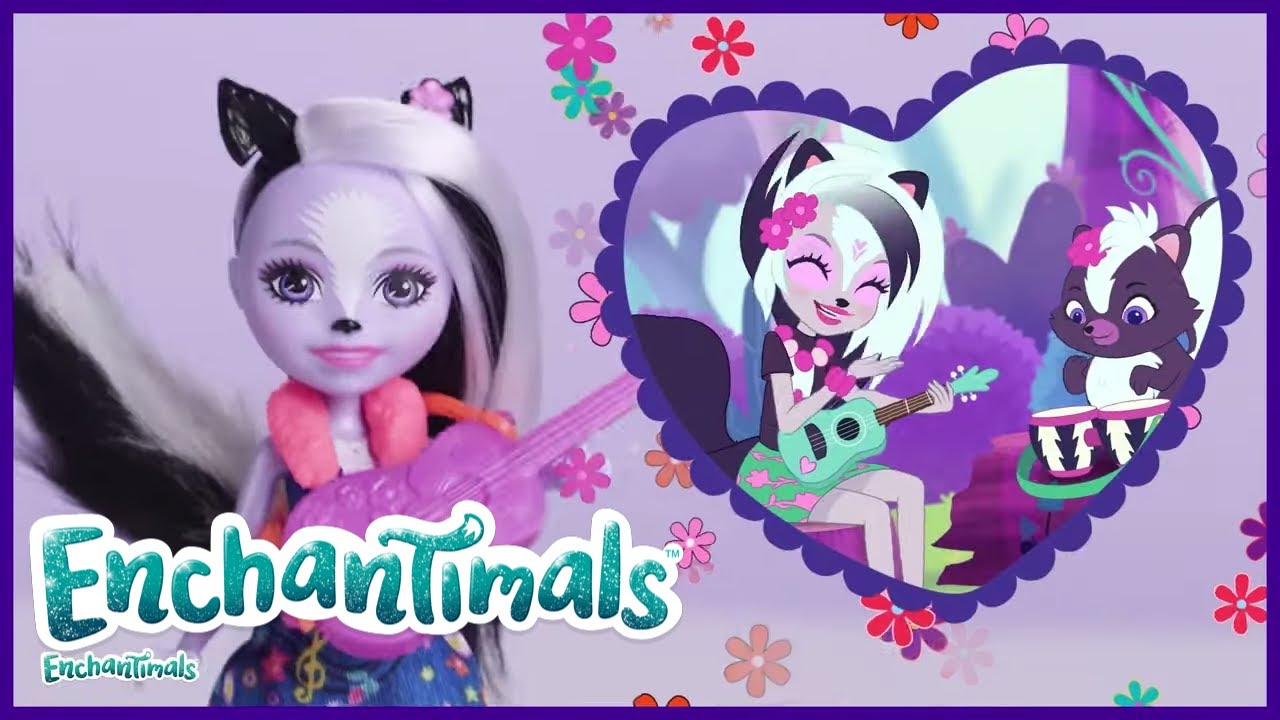 Sage Skunk Music School 🎓  Enchantimals | Music Video | Videos for Kids