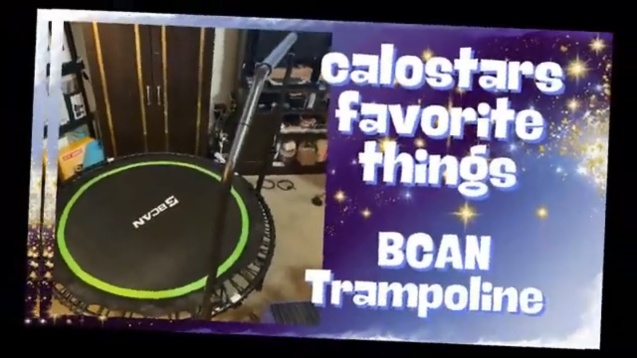 BCAN Foldable Mini Trampoline Review | 450/550 LBS Adult Fitness Rebounder Workout