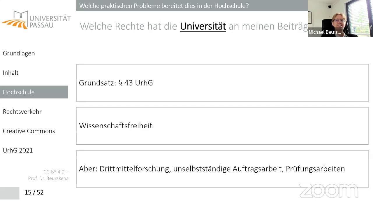 Vorlesung Urheberrecht 7.7.2022