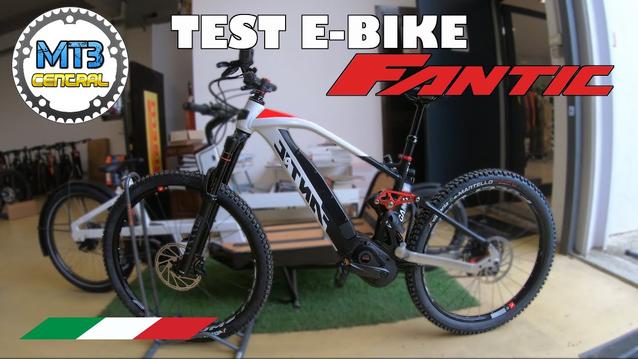 Test drive Fantic E-bike MTB