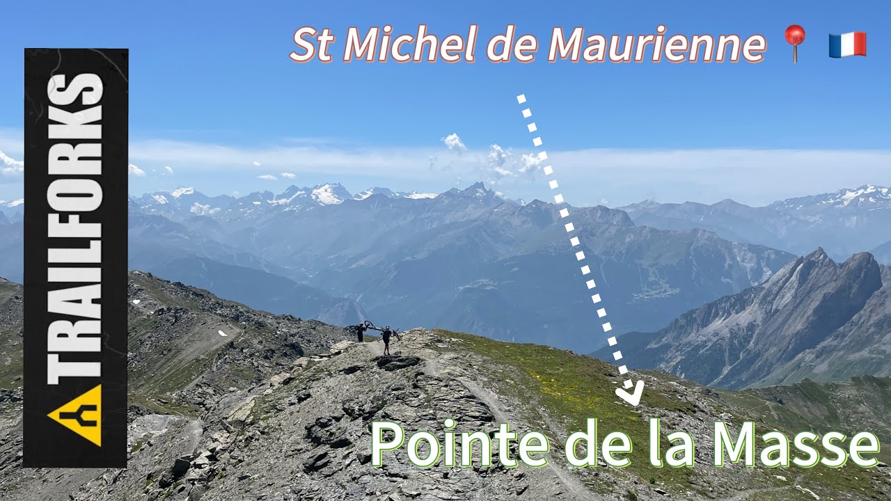 Pointe de la Masse jusqu’à St Michel de Maurienne en vtt !