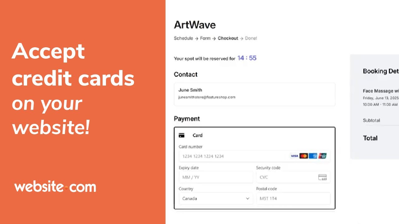 Accept Credit Cards On Your Website by Setting up Stripe | Accept Mastercard, Visa, and more!