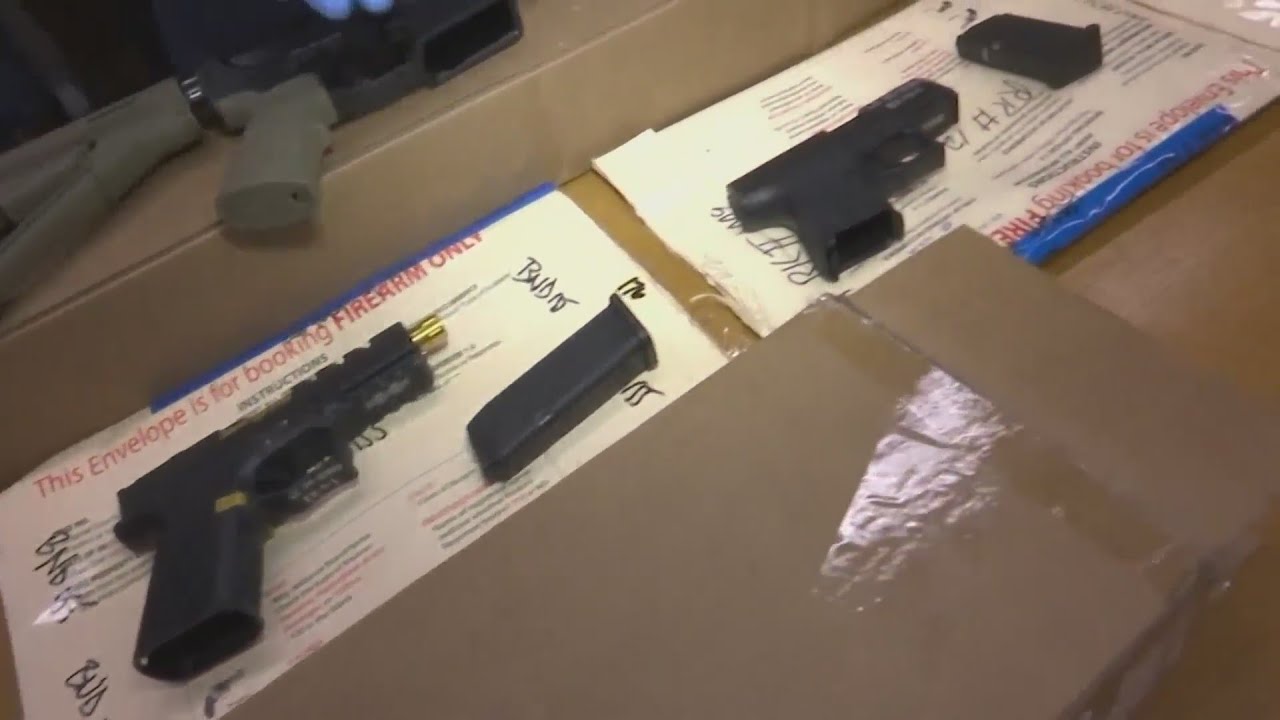 'Ghost guns' seized by Chicago police steadily rising as Biden administration plans to target them