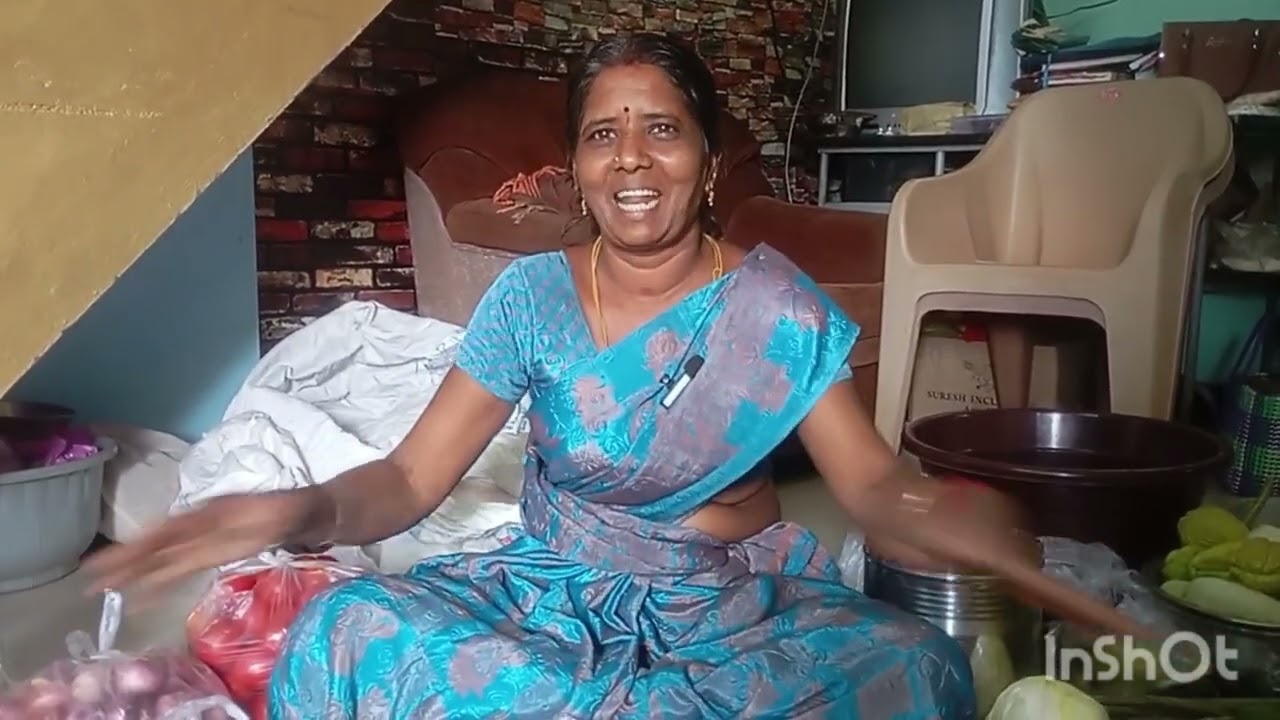 900 பட்ஜெட்டில் வாங்கிய, மார்க்கெட் பொருள் 🐟🦀🦐🐬🍆🥦🍅🌰