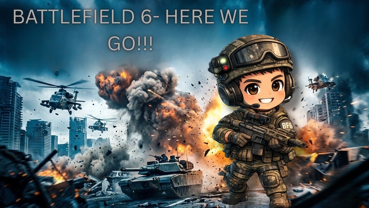 Battlefield 6! Let's Go! @younotready365 @TattooRika #trending #roadto5k #gaming #battelfield6