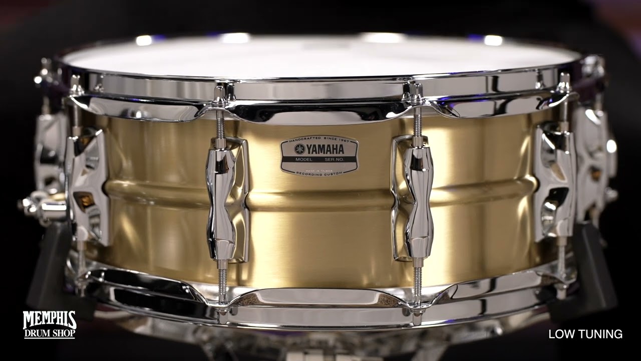 Yamaha 14x5.5 Recording Custom Brass Snare Drum (RRS1455)