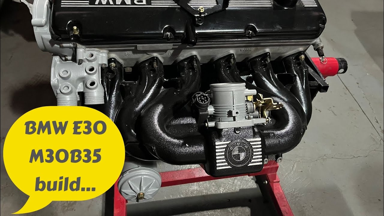 BMW E30 318i - M30B35 build up