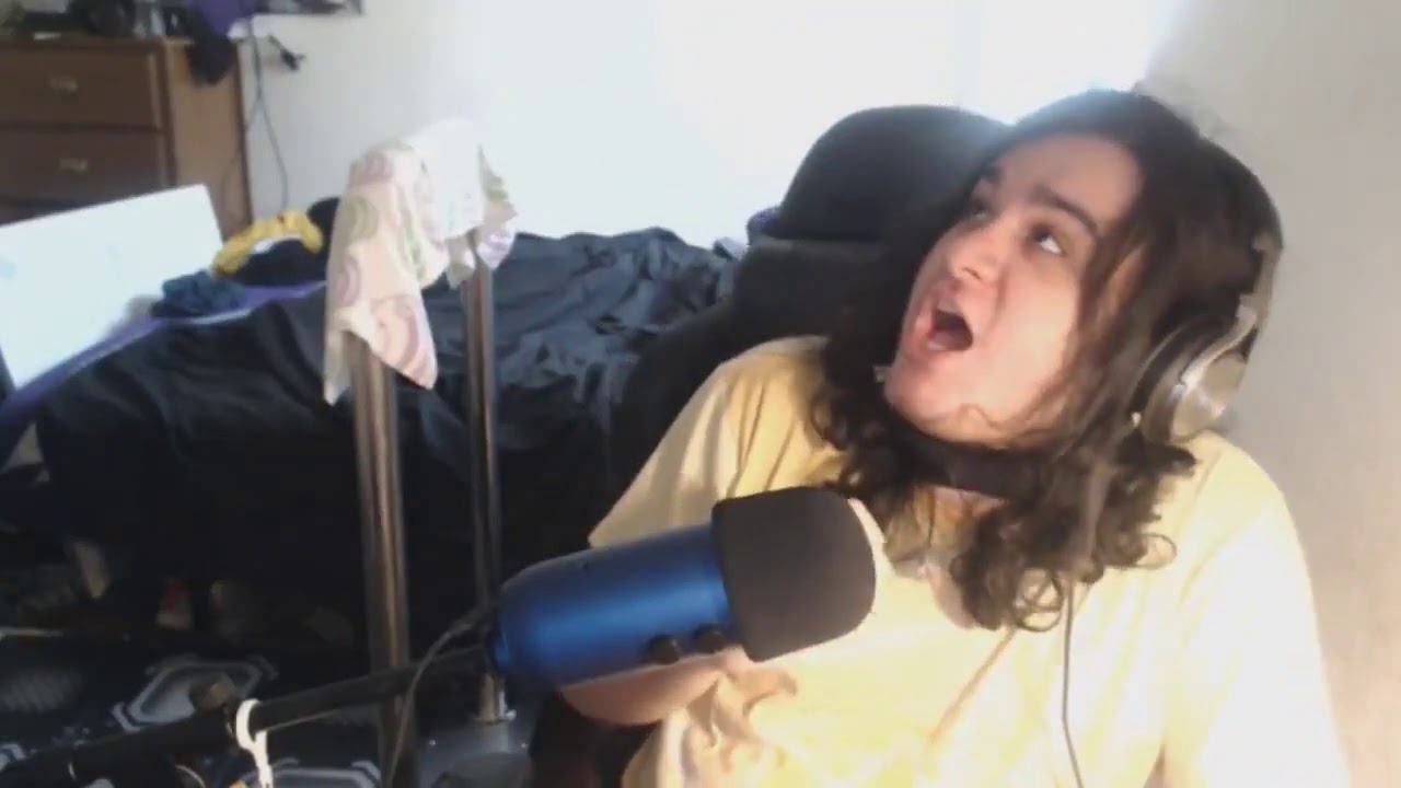 konekokitten freaks out over a wasp in his room
