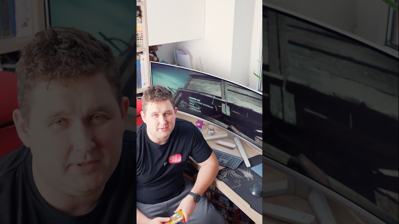 ALE BYDLAK, ale monitor tez duży