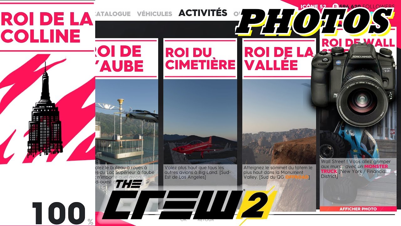 THE CREW 2: Toutes Les Photos ROI DE LA COLLINE - Localisation / Position