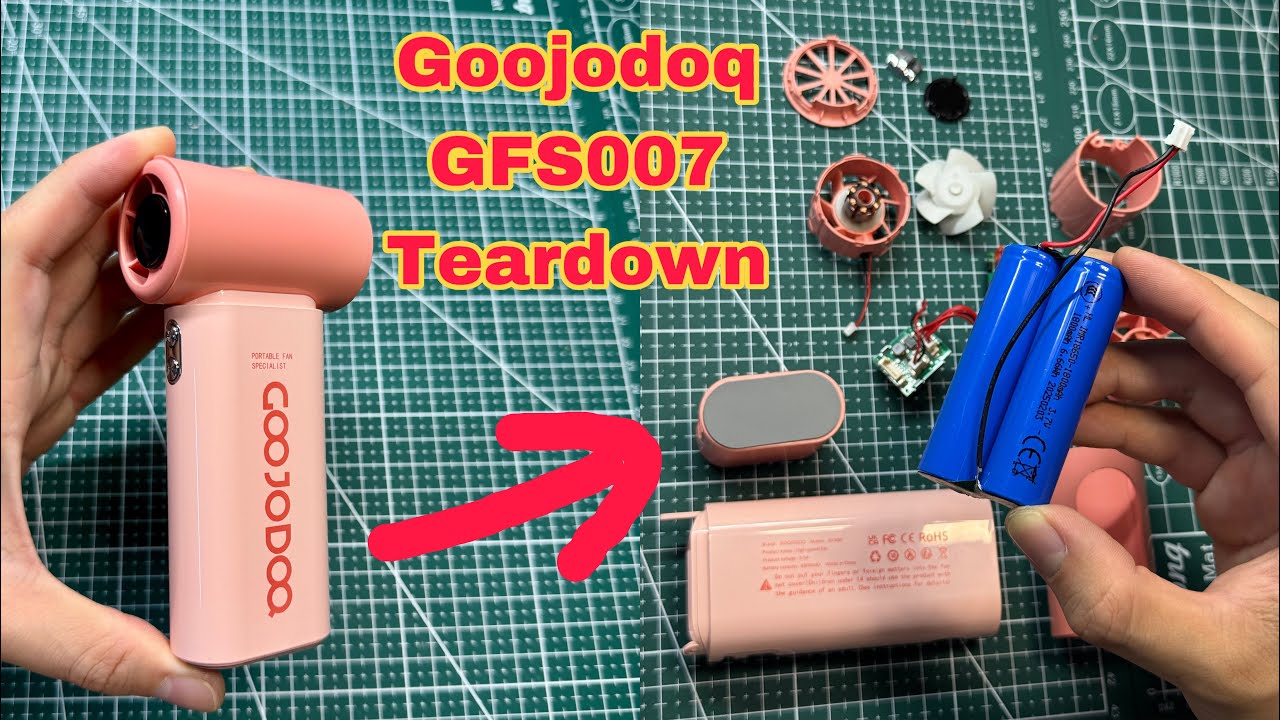 GOOJODOQ GFS007 Teardown | Battery drain test