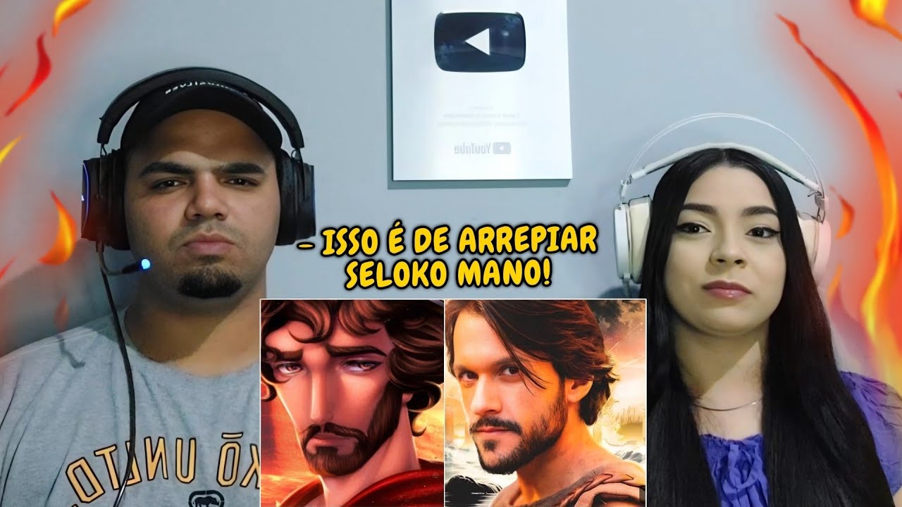 React • Moisés (Bíblia) - Quando o Mar se abrir + Apóstolo Pedro (Bíblia) - DISCÍPULO DE CRISTO