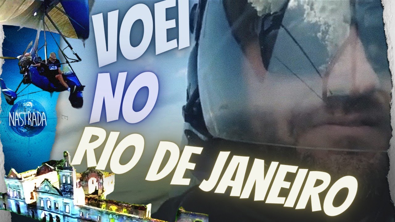 vôo no RIO DE JANEIRO! É TÃO PERIGOSO ASSIM VOAR DE TRIKER?