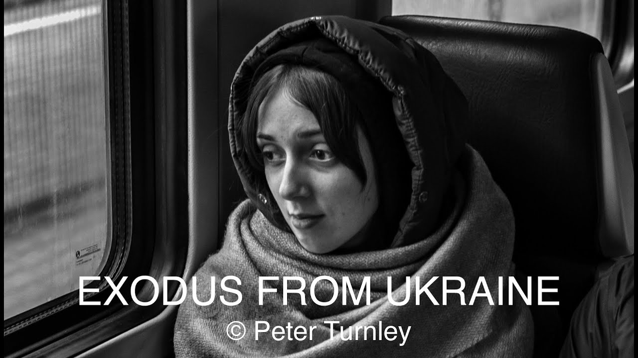 The Human Face of the Exodus From Ukraine - Photographs by Peter Turnley