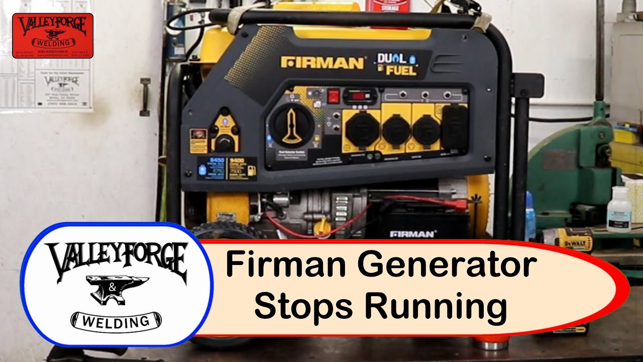 Firman Generator Stops Running