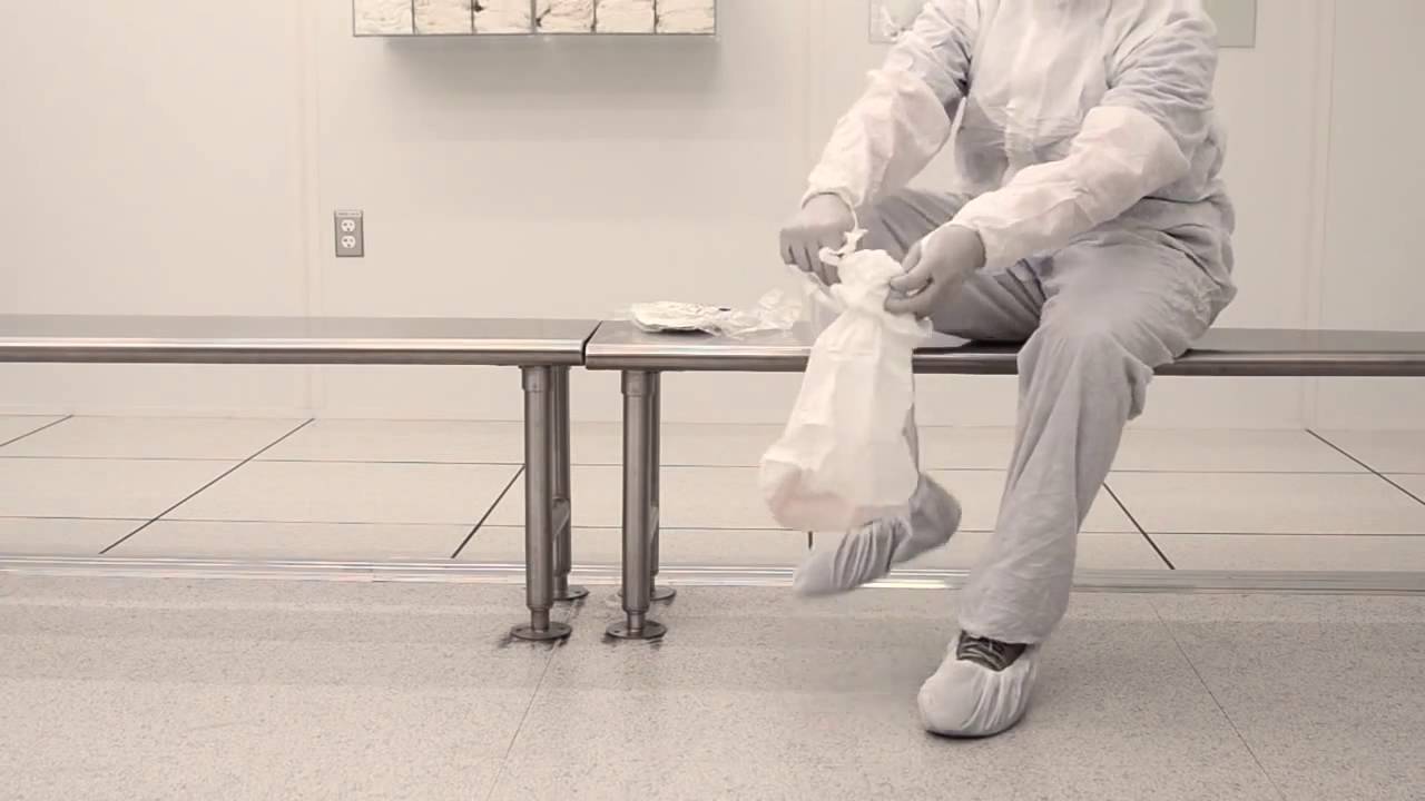 KIMTECH PURE A5 Sterile Boot Cover Donning Video - Safety Direct