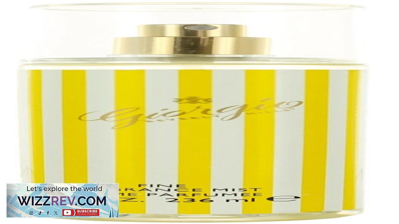 Giorgio By Giorgio Beverly Hills For Women Body Mist Perfume Spray 8oz