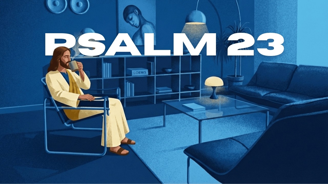 🎵 Biblical Jazz ☕ Psalm 23 Smooth Jazz Meditation 📖 | Relaxing Jazz Study Music #01