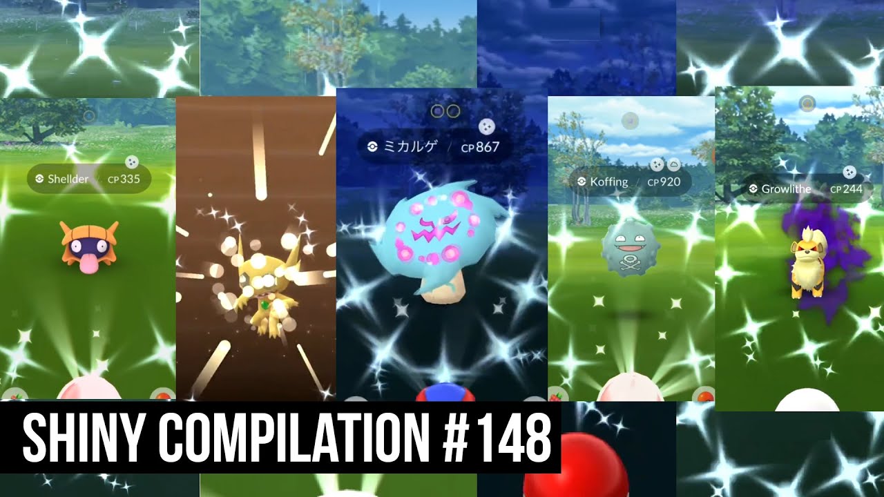 Pokemon GO Shiny Compilation 