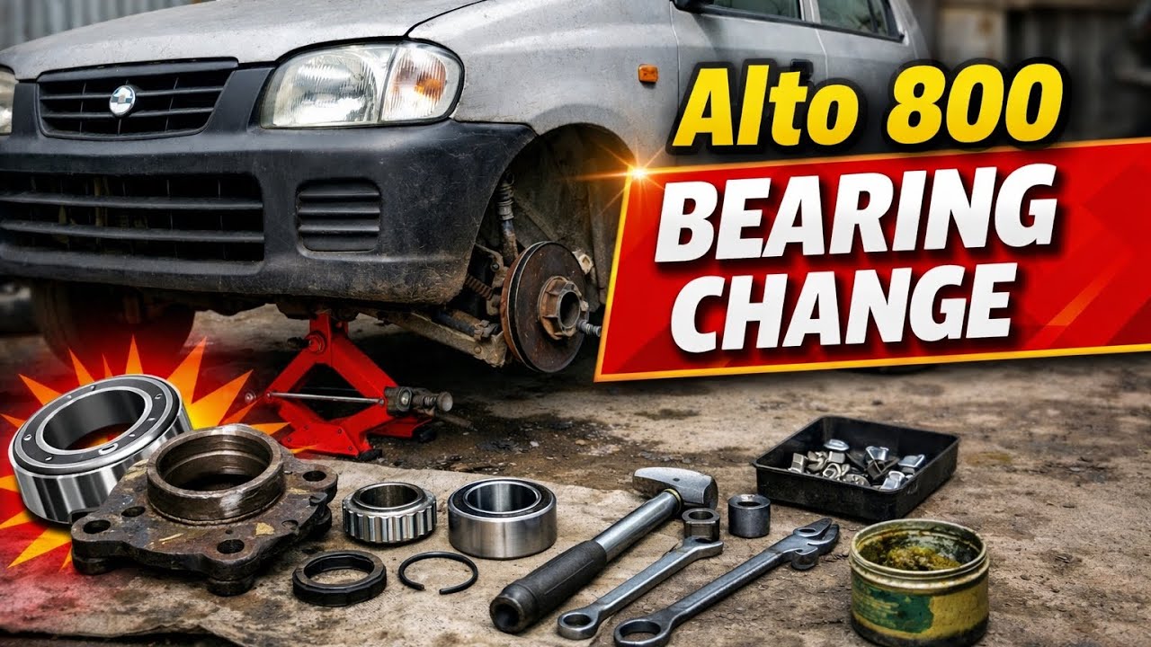 Alto Front Wheel Bearing Change? 