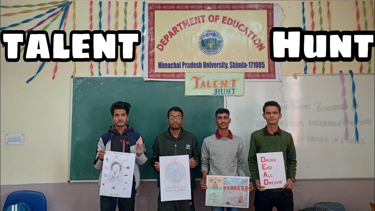 Talent Hunt || Department of Education HPU Shimla ❤️😊