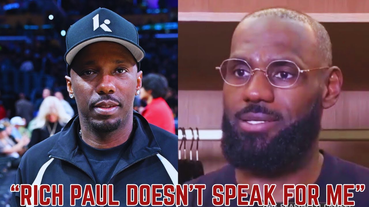 (WOW!!) LeBron James FIRES BACK at Critics and Distance himself from Rich Paul