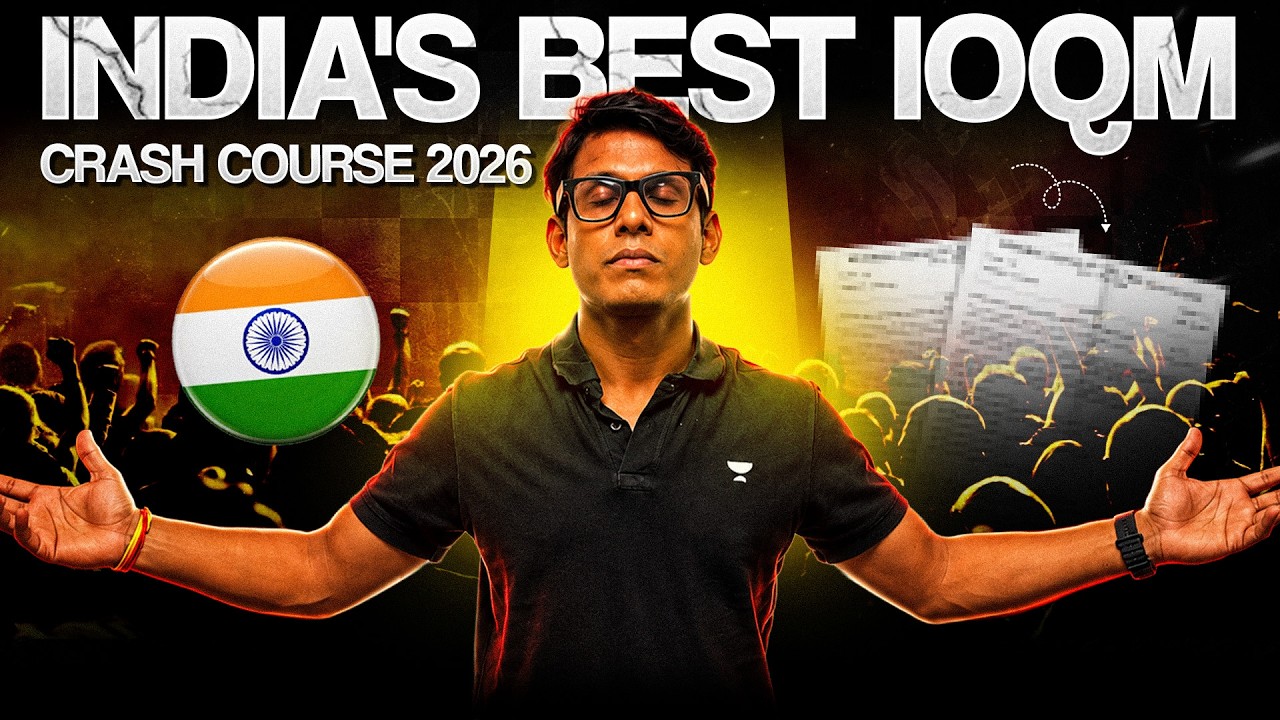 The Only IOQM Crash Course You Need in 2026
