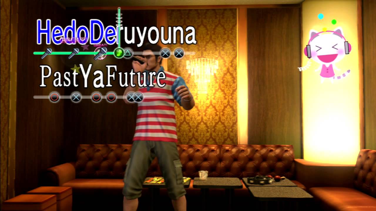 Yakuza: Dead Souls - Kiryu sings Machine Gun Kiss