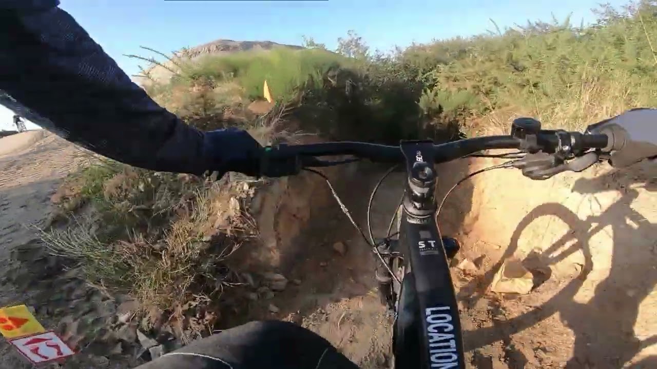 sortie test du VTT Rockrider E-ST500