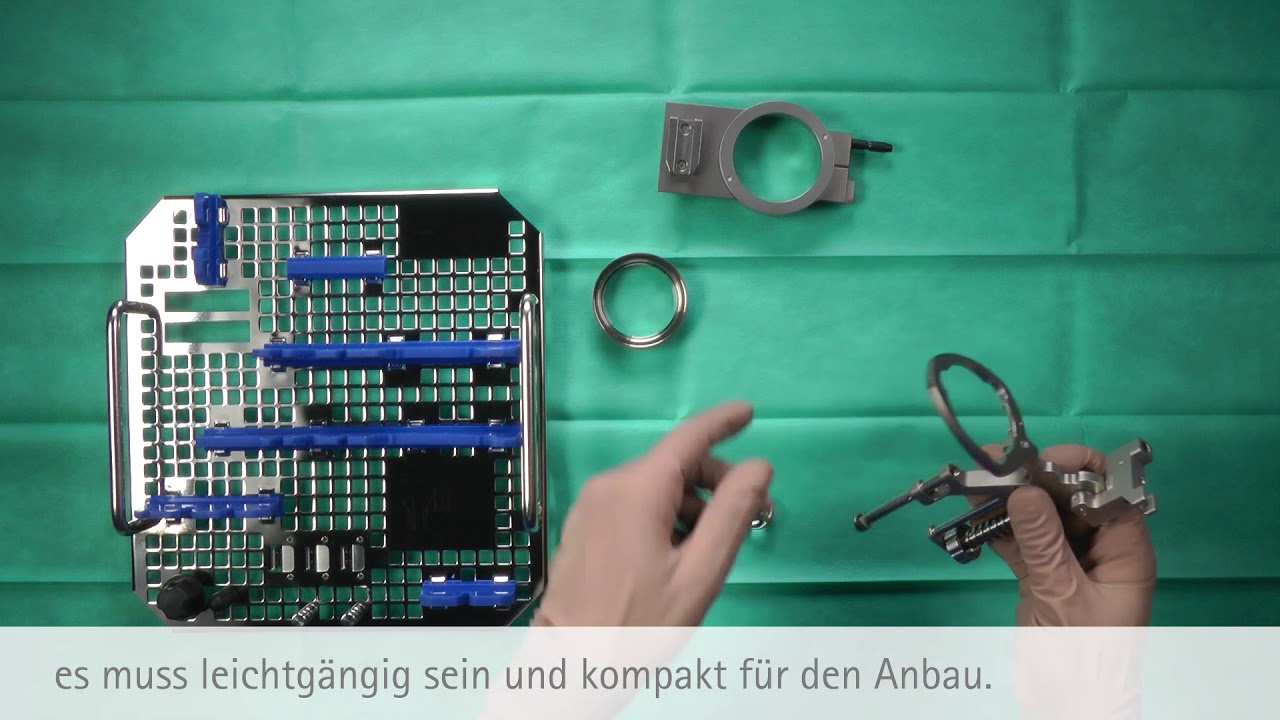 OCULUS BIOM&reg; 5m, SDI&reg; 4c und WiFi HD Lens (Tutorial 2/6, Deutsch: Montieren f&uuml;r den Einsatz im OP)