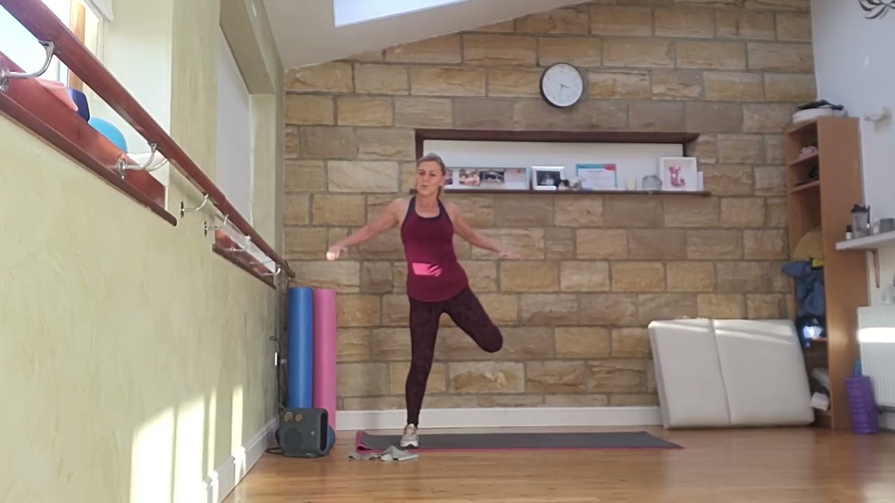 Strength and cardio full body workout with weights 