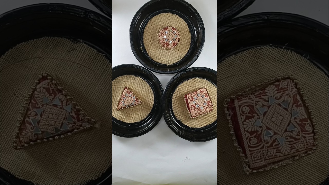 Diy disposable plates craft make Wallhangingl home decor 