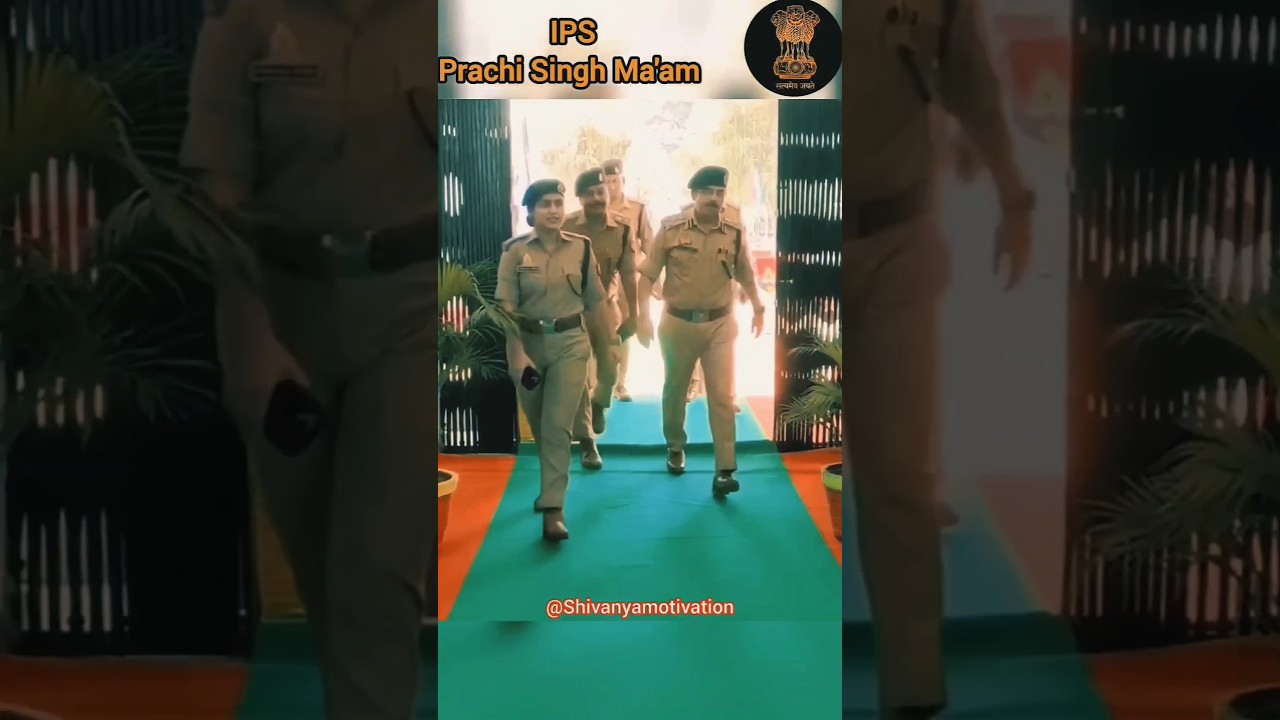 IPS Prachi Singh & DIG Sir on Inspection Duty 🚔 | Powerful Team Leadership in Action 🇮🇳 #Shorts